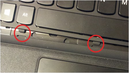 Urechi laterale conectare tastatura laptop