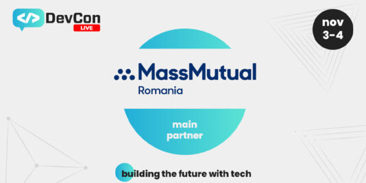 MassMutual România –Sponsor Principal la DevCon Live 2021